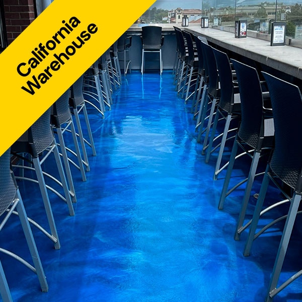 4750 100% Solids Lava Flow® Metallic Epoxy System for CA Warehouse ...