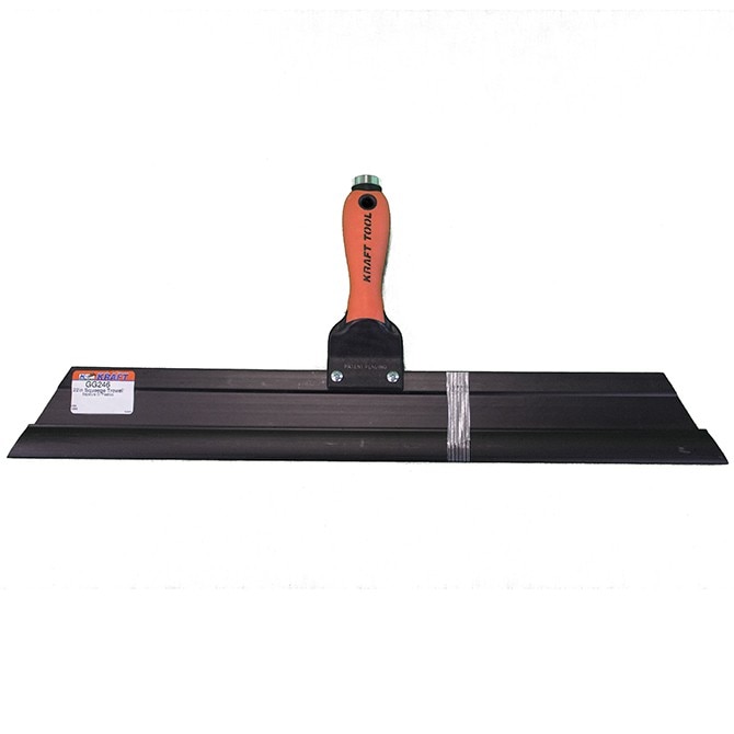 Kraft Tool 3 Set - Kraft GG246 Squeegee Trowel 22-inch Made In The USA, Multicolor