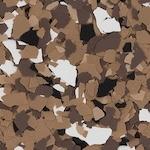 1/4 inch Brown Blended Flake