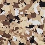 1/4 inch Cappuccino Blended Flake