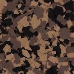 1/4 inch Coffee Blended Flake