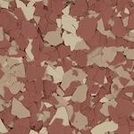 1/4 inch Red Blended Flake