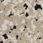 1/4 inch Tan & Bone Blended Flake