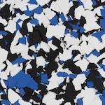 1/4 inch Touch of Blue Blended Flake