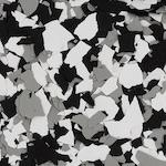 1/4 inch Tuxedo Blended Flake