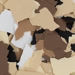 1 inch Cappuccino Blended Flake