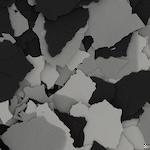 1 inch Graphite Blended Flake