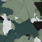 1 inch Green Blended Flake
