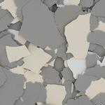 1 inch Light Grey Blended Flake