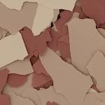1 inch Red Blended Flake