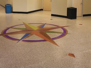 Roll on Rock® Flooring System