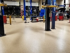 Roll on Rock® Flooring System
