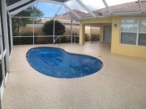 Roll on Rock® Flooring System - Pool