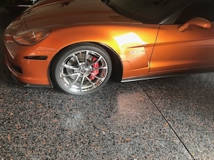 Roll on Rock® Flooring System - Garage