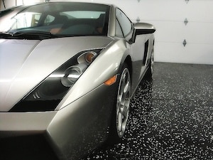 Roll on Rock® Flooring System - Garage