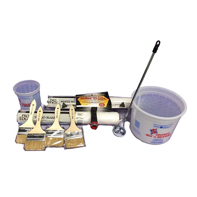 Epoxy Flooring AppEpoxy Rollers, Brushes & Equipment licator Pack