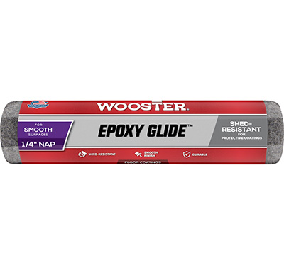 9" x  1/4" Nap EpoxyGlide Shed Resistantby Wooster, Each